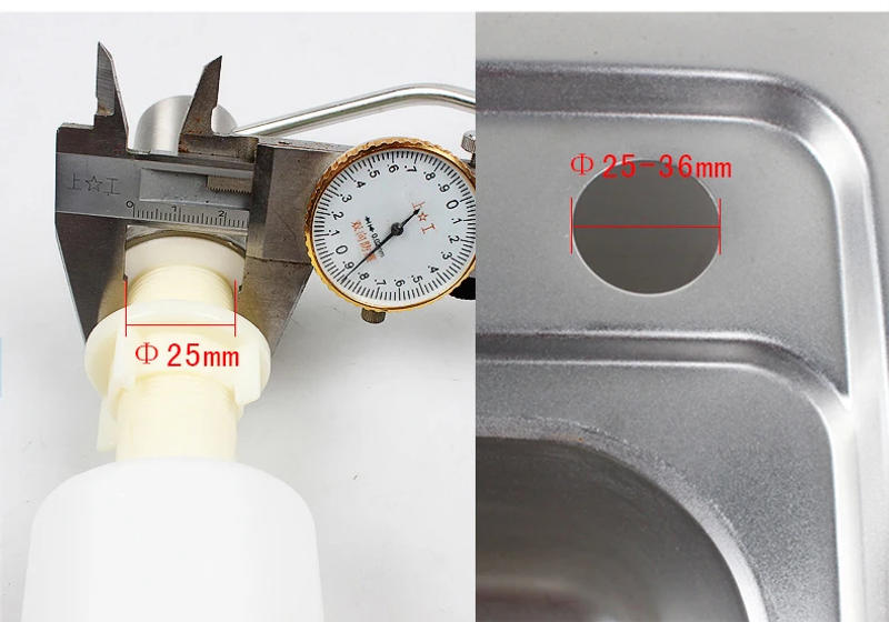 Description Picture 4 of itemKitchen Soap Dispensers Stainless Steel Kitchen Sink Counter top Soap Dispenser EL8406