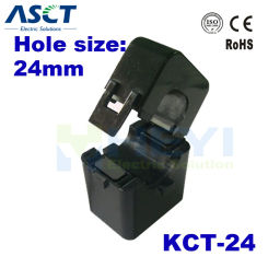 Split Core Current transformer AC Current Sensor  KCT-24 clamp on current transformer
