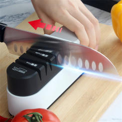 Electric Knife Sharpener USB Charging Automatic Knife Grinder Household Wireless Electric Fast Sharpener Kitchen Tools