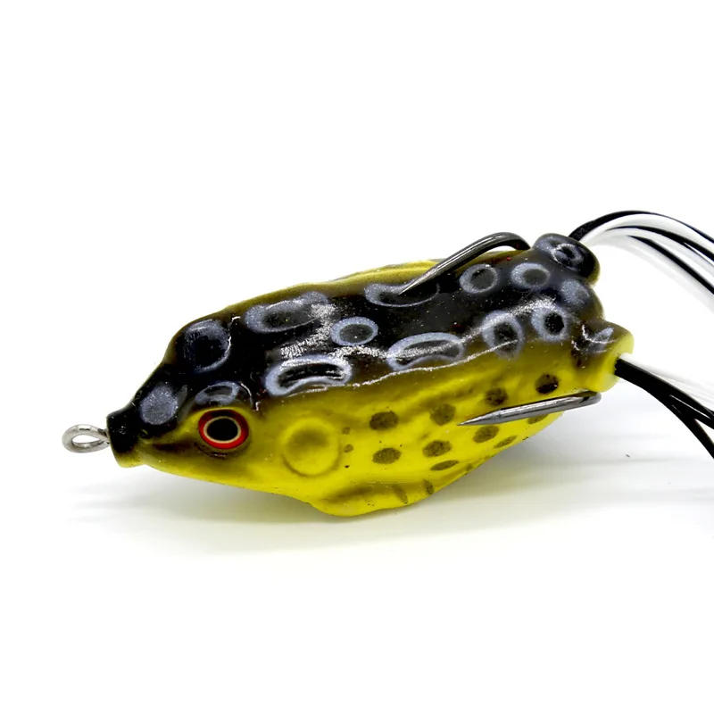 Description Picture 6 of itemDouble Propeller Frog Soft Baits Shad Soft Lure Jigging Fishing Lure Bait Prop Topwater Catfish Silicone Artificial Wobblers