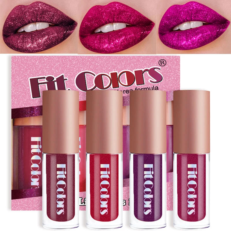 Description Picture 2 of itemDiamond Matte Velvet Lip Gloss Non-Stick Cup Waterproof Long-lasting Moisturizing Shimmer Liquid Lipstick Makeup  Cosmetic