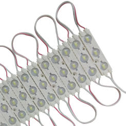 100pcs LED Module 5730 3 leds injection lens DC12V 1.5W Waterproof advertising light for Windowfront Sign Channel Letter