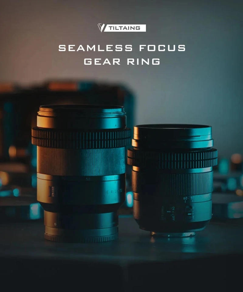Description Picture 5 of itemTILTA Seamless Focus Gear Ring 360 Rotation Follow Focus Ring 46.5-90 For SLR DSLR Camera Accessories Tiltaing TA-FGR for SONY