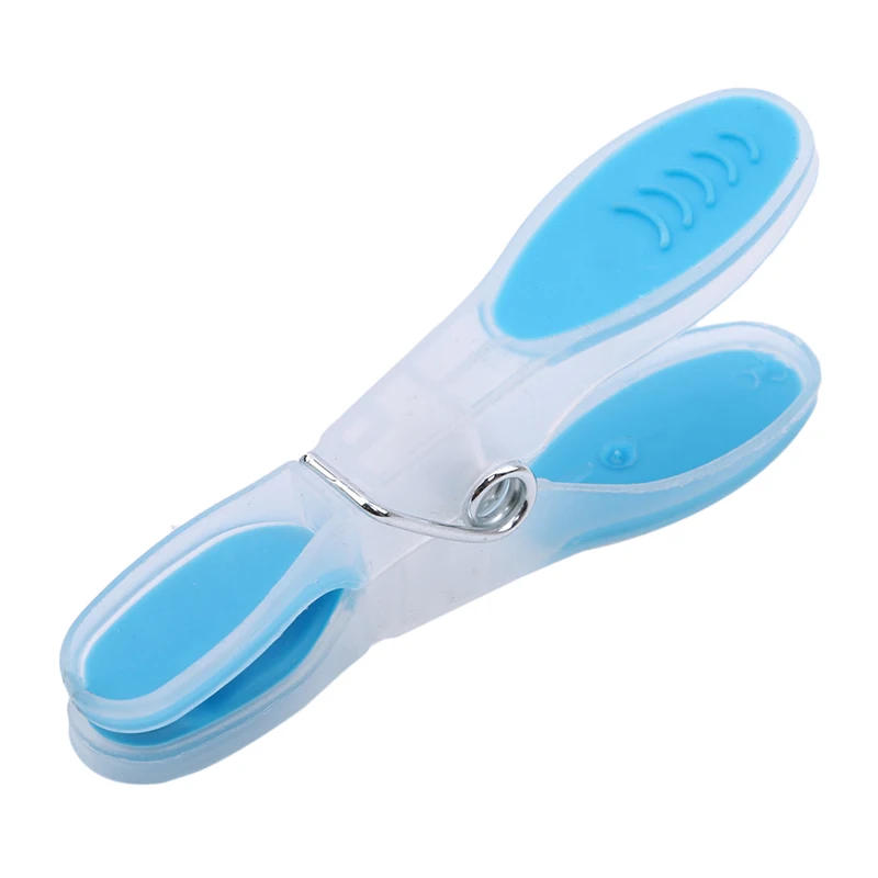 Description Picture 6 of item12pcs / Pack Soft Laundry Folder Small Drying Clip Plastic Clothespin Windproof Underwear Socks Drying Rack Clothespin