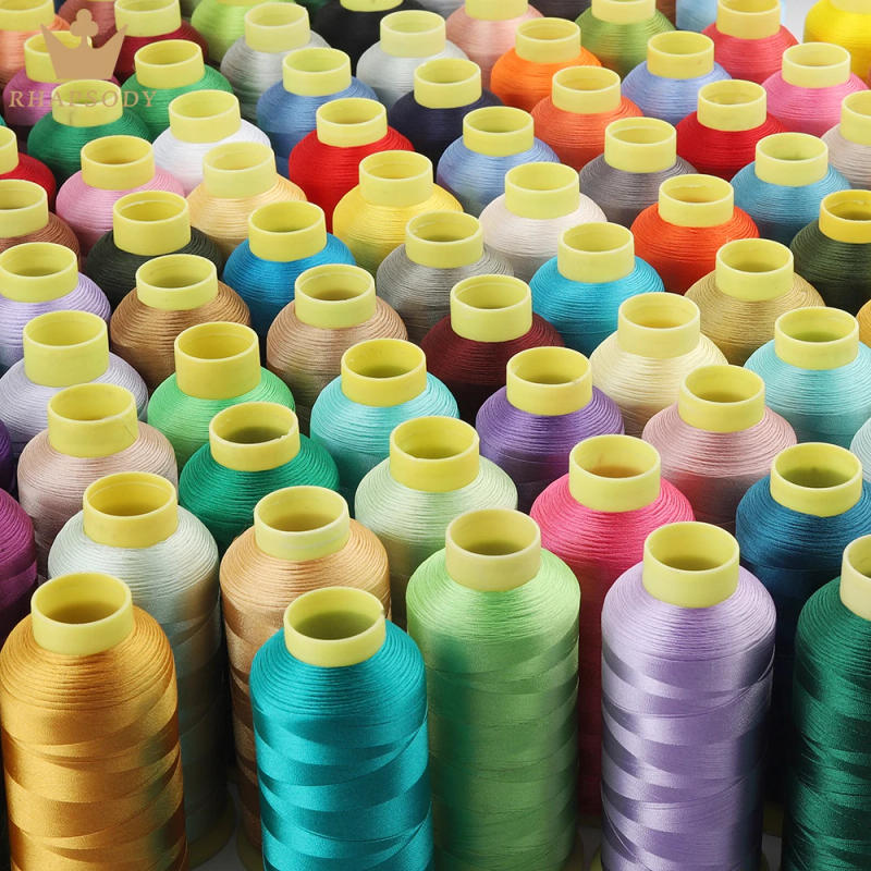 Description Picture 6 of item40WT 120D/2 5000m Polyester Embroidery Thread for Brother/Singer Machine Household Sewing Varity Colors with Good Quality