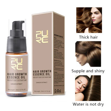 New Hot Fast Hair Growth Essence Oil Ginger Extract Spray Prevent Hair Loss SMR88