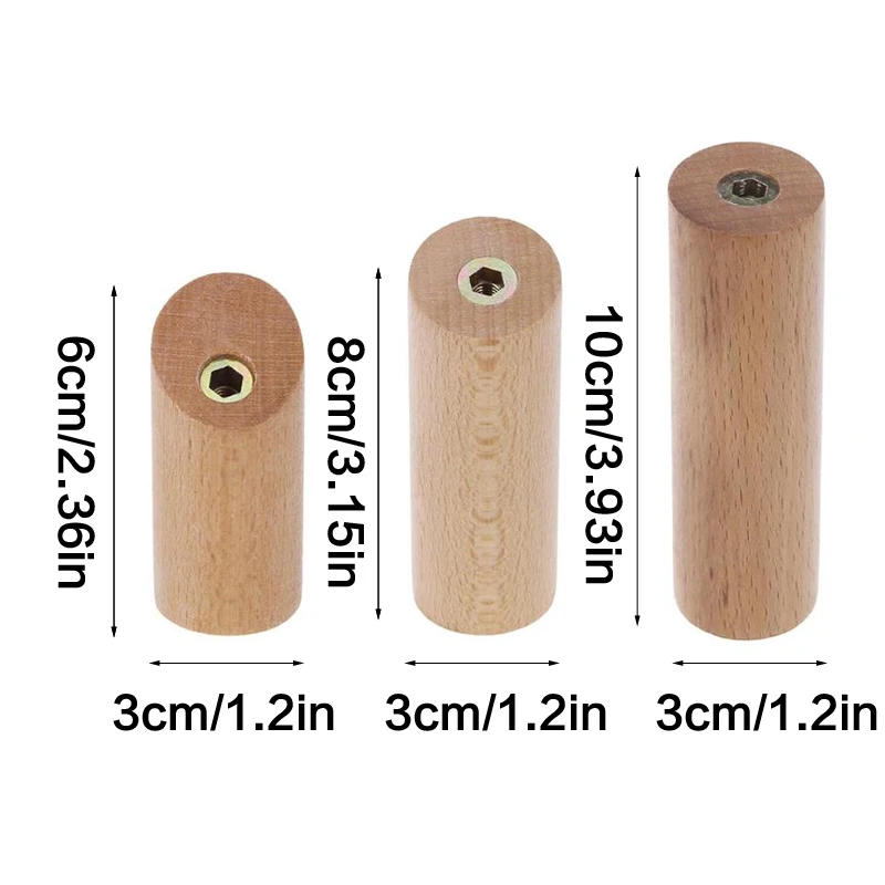 Description Picture 5 of itemNatural Wood Clothes Hanger Wall Mounted Coat Hook Decorative Key Holder Hat Scarf Handbag Storage Robe Hanger Bathroom Rack