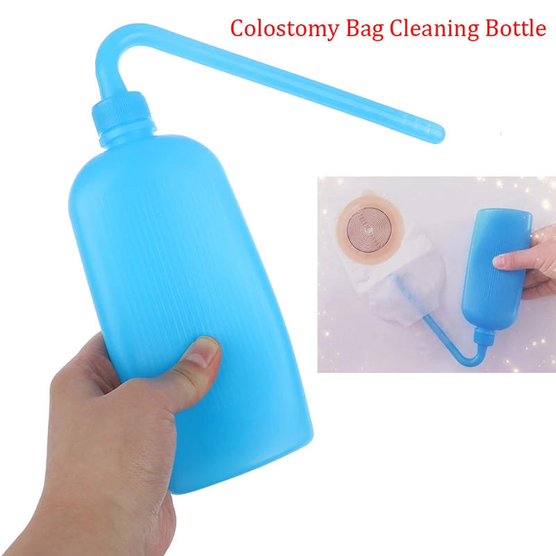 Description Picture 6 of itemFeminine Hygiene Product 300ml Plastic Portable Colostomy Bag Cleaning Bottle Washing Tool Accessory Personal  Health Care