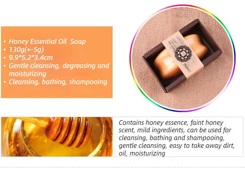 Description Picture 6 of item130g Goat Milk Soap Essential Oil Soap for Bamboo Charcoal,Papaya, Sandalwood, Honey, Lemon, Coffe ,Lily