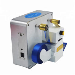 Thermal transfer multicolor satin ribbon foil label printer