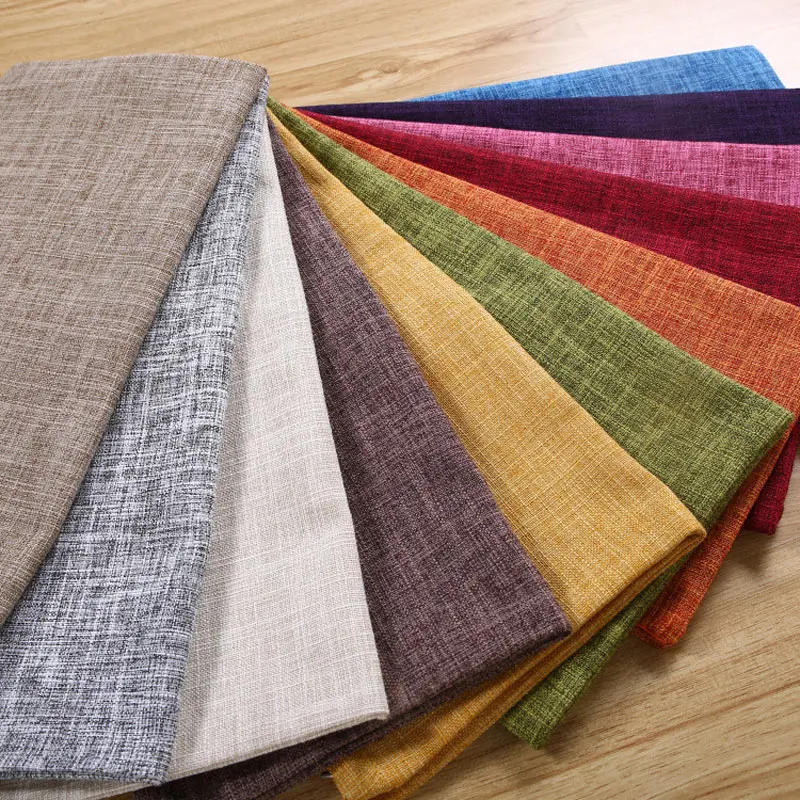 Description Picture 5 of itemPillow Case Home Decoration Salon Cushion Cover 50X50 Solid Pillowcase with Zipper Cotton Linen for Sofa Car Chair 45x45 40X40