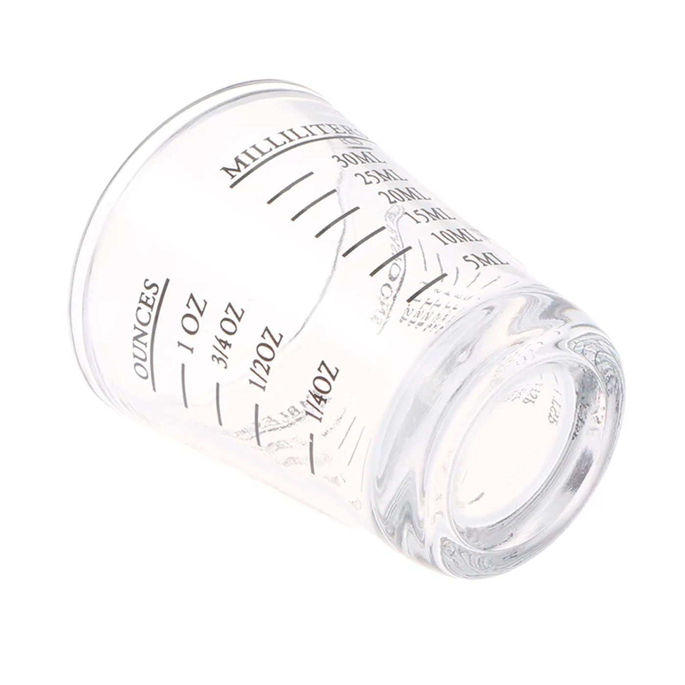 Description Picture 3 of item50ml/100ml Thickened Graduated Glass Oz Ounce Cup Measuring Cup Shot Glasses Kitchen Home Measure Supplies
