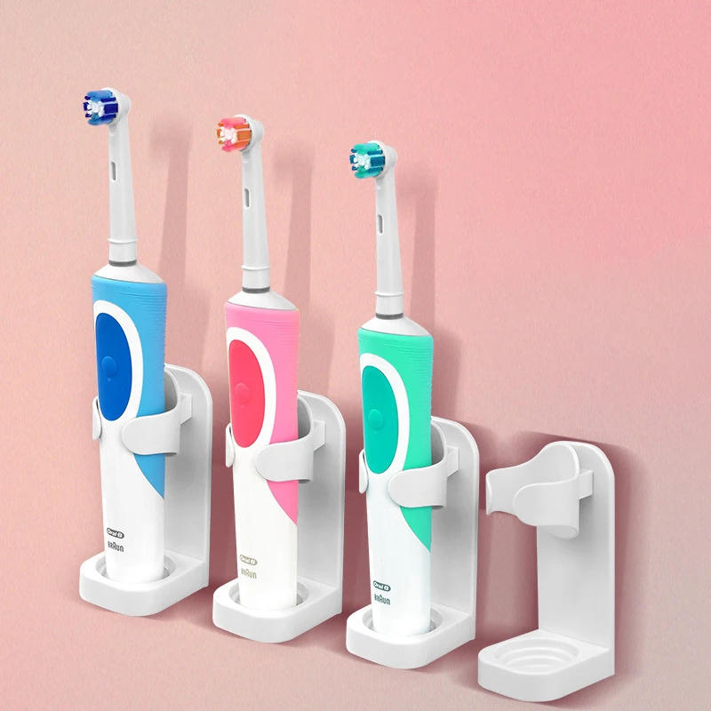 Description Picture 5 of itemCreative Traceless Stand Rack Organizer Electric Wall-Mounted Holder Space Saving toothbrush holder Bathroom Accessories