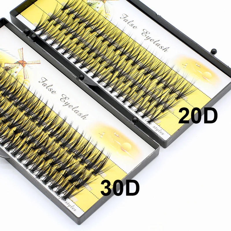 Description Picture 6 of itemBig Capacity 60 Bundles 20D/30D Eyelash Extensions Professional Mink Individual Eyelashes Makeup Faux False Lashes Natural Style
