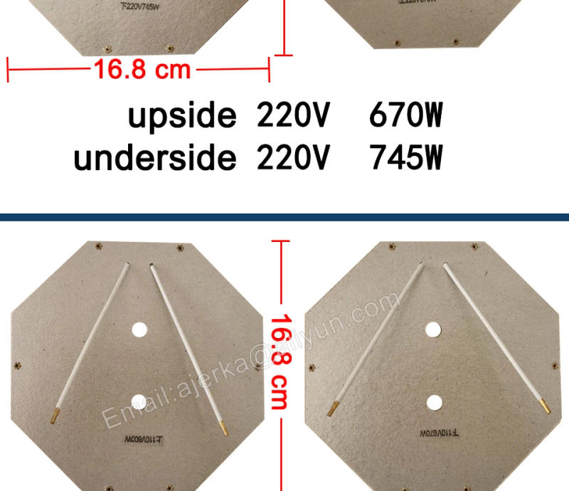 Description Picture 4 of itemERKA egg waffle machine hot wire Aberdeen plates Accessories  Mica heating sheet High Temperature Heating Plate 220V 110V FY-6