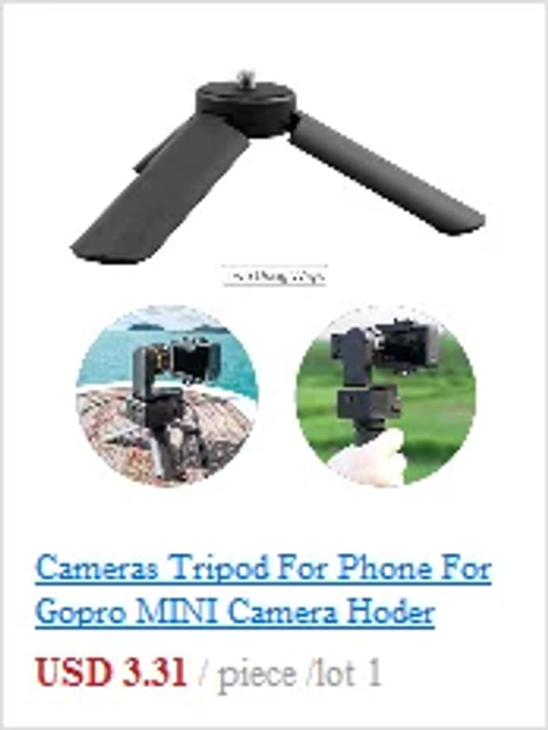 Description Picture 6 of item1pc Ball Head For Camera Tripod LED Light Flash Tripod Bracket Holder Mount 1/4 Hot Shoe Adapter Cradle