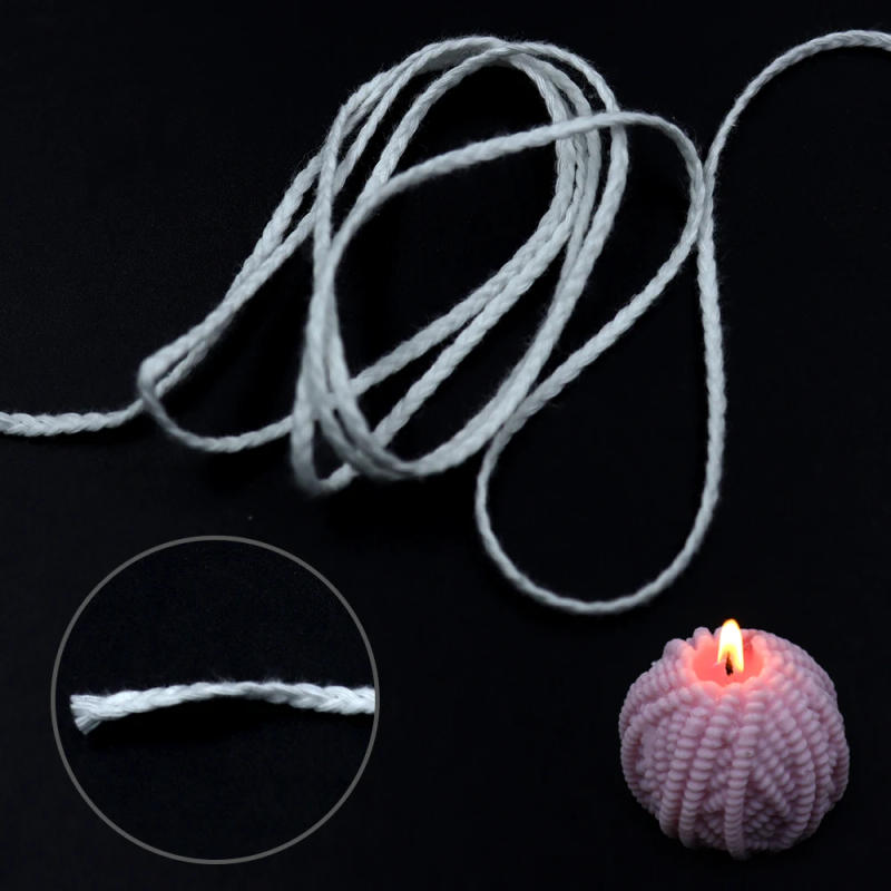 Description Picture 4 of item20M Candle Wick Non-Smoke Cotton Wick for Candles Candles Making Tools Set for Diy Soy Paraffin Candle Making