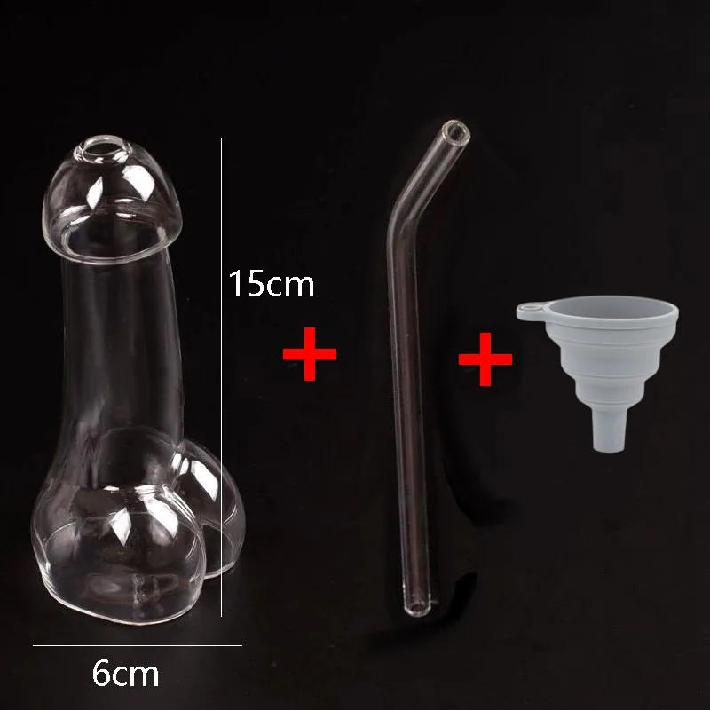 Description Picture 6 of item3/1pcs Wine Glasses Cup Genital Penis Glass Cup Dick Cocktail Drinkware Party Beer Cup Funny Interesting Cups Mug Bottle Straw