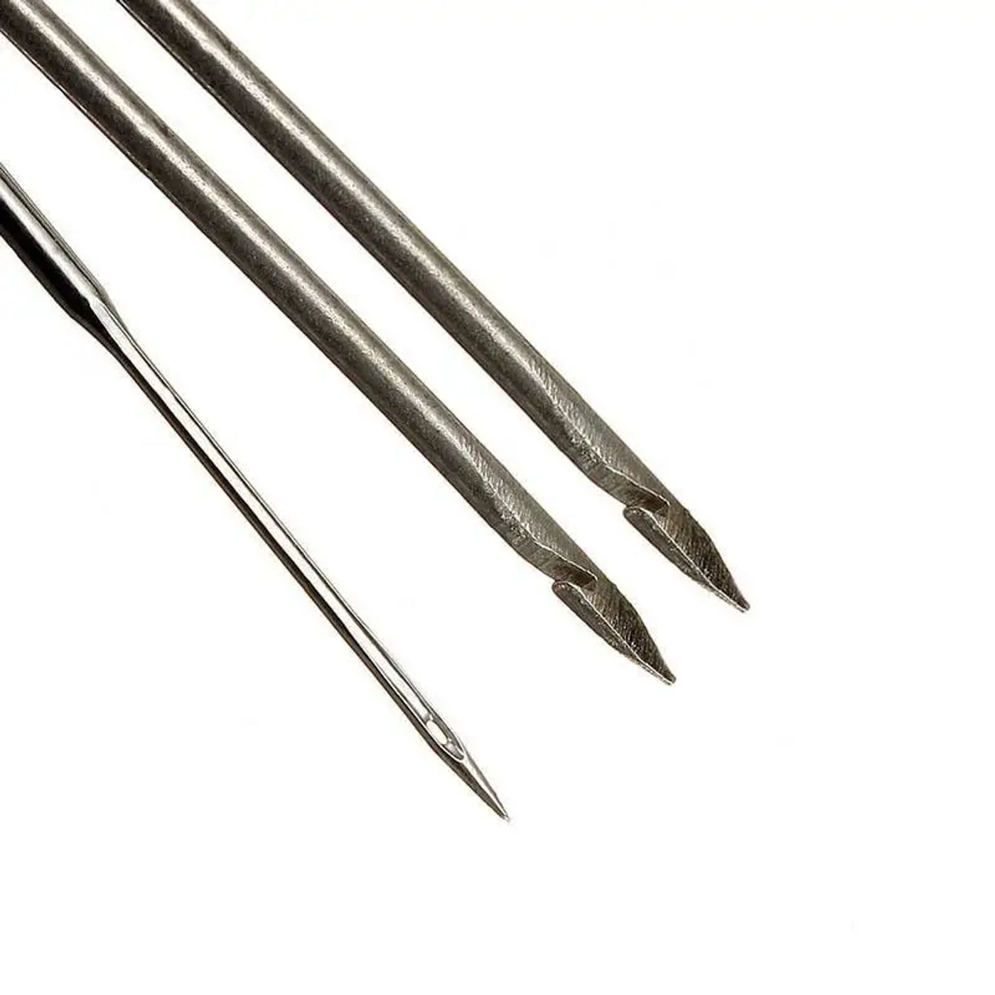 Description Picture 6 of item1 Set Canvas Leather Tent Shoes Sewing Awl Taper Repairing Tool Sets  DIY Hand Stitching Leathercraft Needle Kit 5BB5827