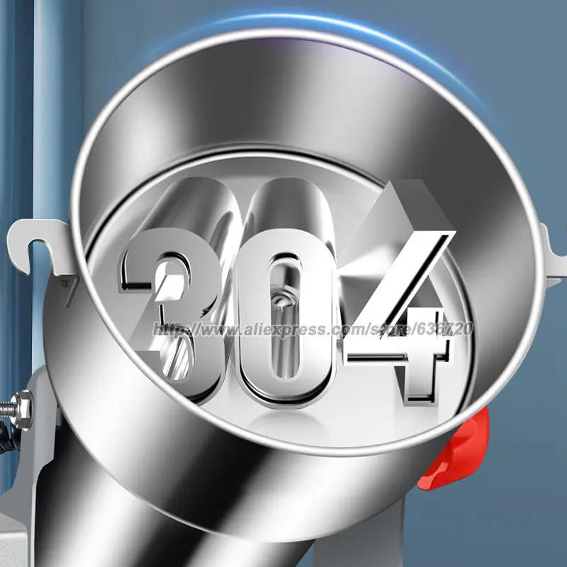 Description Picture 3 of item800g Swing Type Electric Grains Herbal Powder Miller Dry Food Grinder Machine high speed Intelligent Spices Cereals Crusher