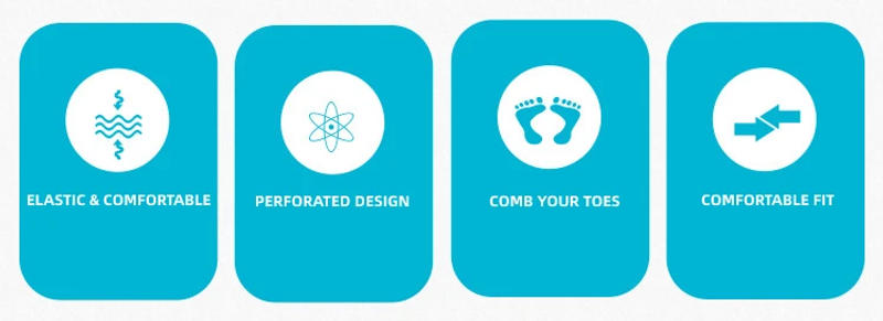 Description Picture 6 of item2pcs=1pair Finger Toe Protector Silicone Gel Cover Cap Pain Relief Preventing Blisters Corns Nail Tools Foot Care Toe Separators