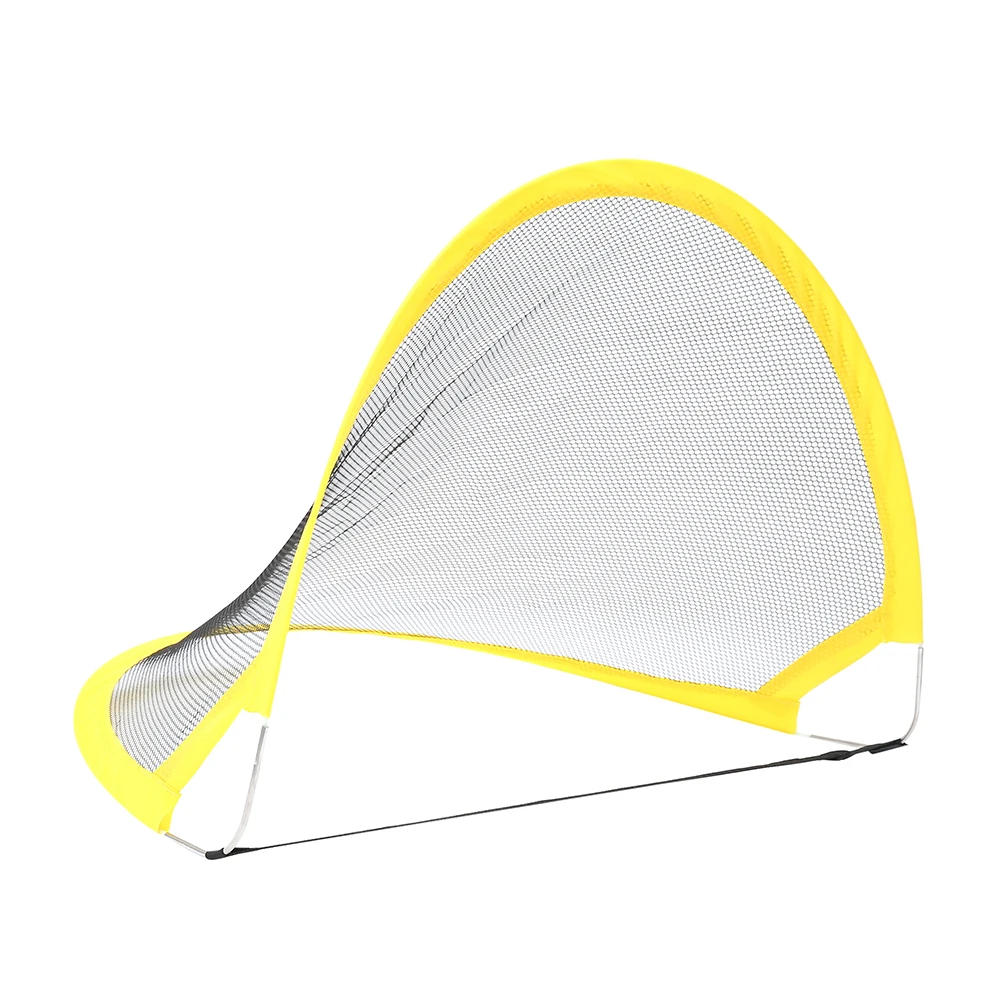 Description Picture 2 of item1 Set Portable Folding Football Goal Football Net Outdoor Soccer Training Goal Net Tent Kids Indoor Outdoor Toy Practice Gate