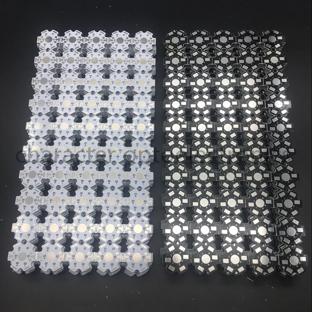 Description Picture 6 of item50pcs 1000PCS /lot LED PCB heat sink 20mm LED aluminium base plate high power LED beads radiator Use for 1/3/5W lamp LED chip