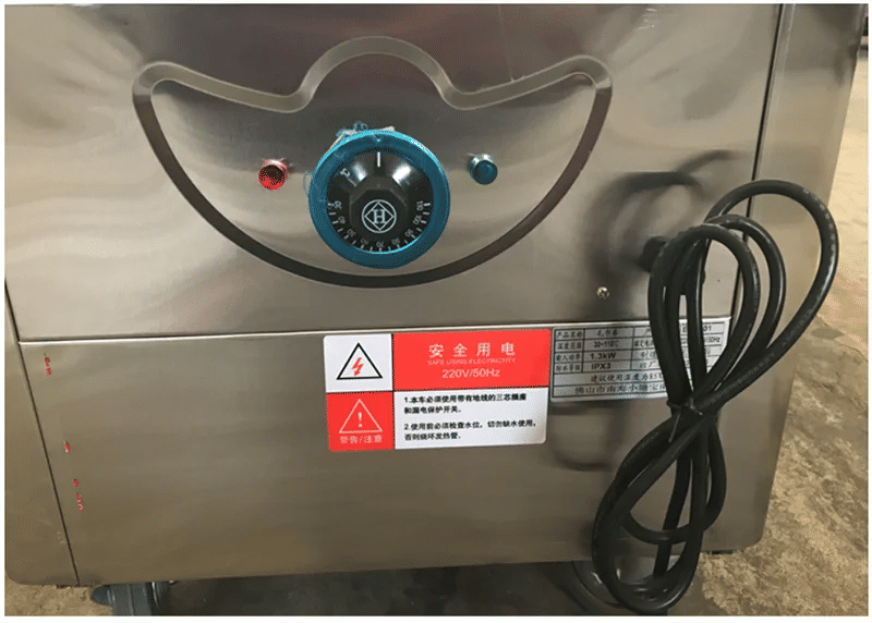 Description Picture 5 of itemHot steam towel Electric steamer heating cabinet Foot bath towel machine Disinfection cabinet Hot boil steam towel car