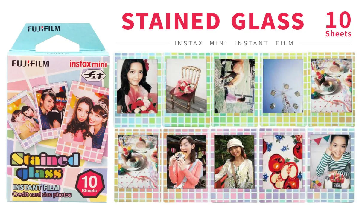 Description Picture 4 of itemOrigin Fujifilm Instax Mini Film 10-100 Sheets Photo Paper for Fuji Instant Film Cameras Instax Mini11 12 8 9 90 Link Liplay EVO