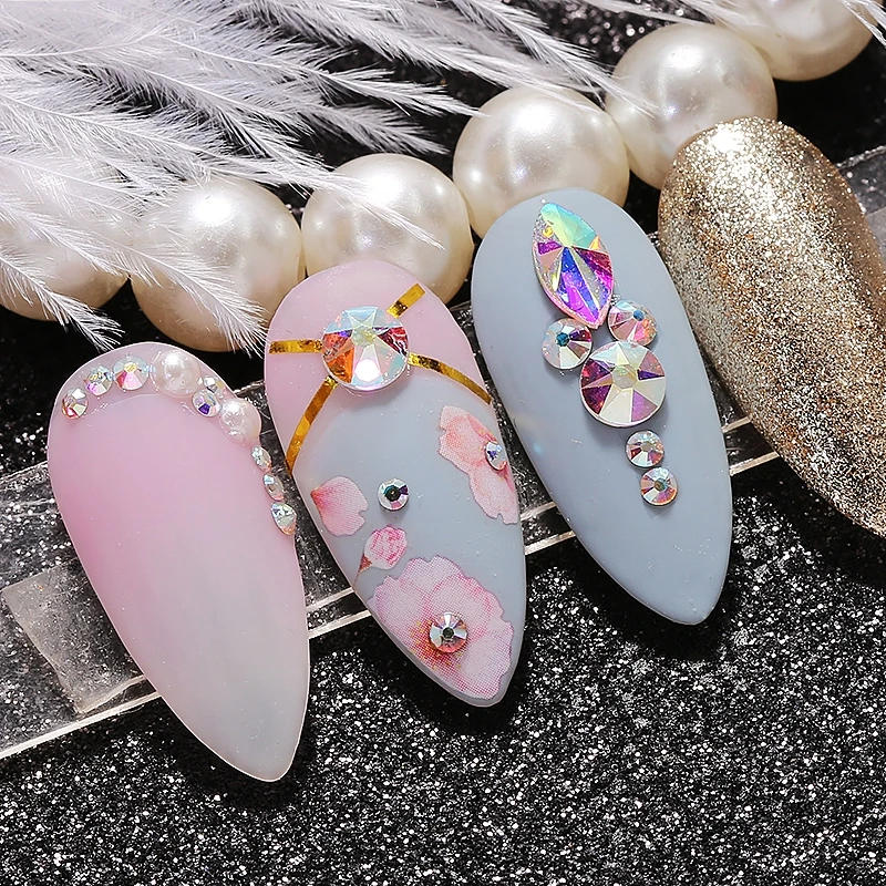 Description Picture 3 of item1000pcs 2mm 25 Colors Rhinestones Non Hotfix Round Resin Flatback Rhinestones For DIY Nail Art Jewelry Decorations