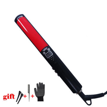 Professional Hair Straightener high temperature Straightening Irons Styling Tool Titanium ceramic layer LED ceramic flat iron