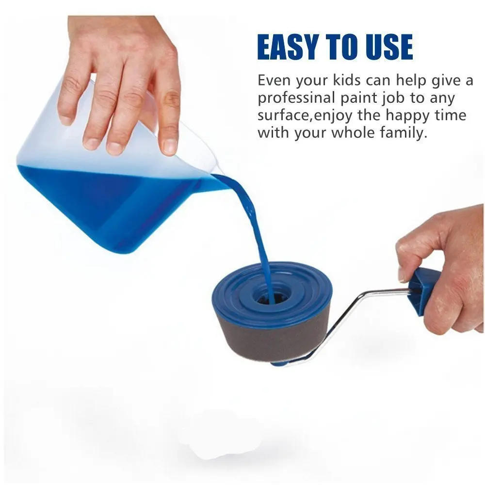 Description Picture 6 of itemWall Decorate Painting Roller Brush Set Paint Runner Pro Brush Kit Multifunctional House Paint Rollers Runner Pro Tools Set