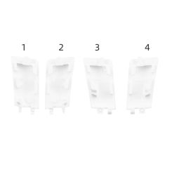 4pcs Drone Landing Gear Antenna Cover for Phantom 4 Pro Drone Replacement Parts Decorative Cap for DJI Phantom 4 Pro Accessories