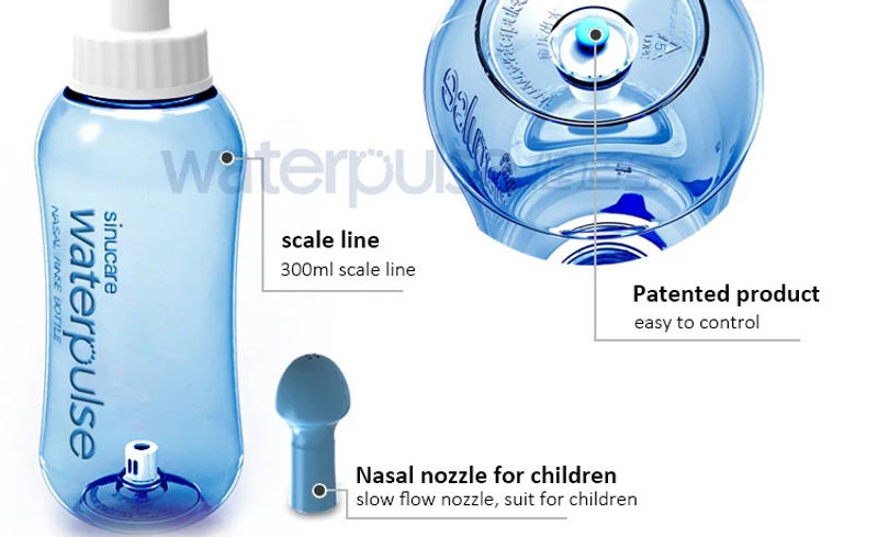 Description Picture 5 of itemNasal Irrigator Bottle rinse nasal wash bottle Cleaner Neti Pot Nose Cleaner Avoid Sinusitis Rhinitis Treatment 300 or 500ML