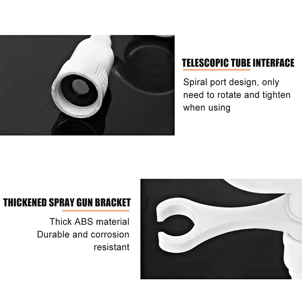 Description Picture 5 of item1Set Handheld Toilet Bidet Tap Handheld Shower Sprayer Female Hygeian Flushing Device Kit ABS Portable Bidet Sprayer Set