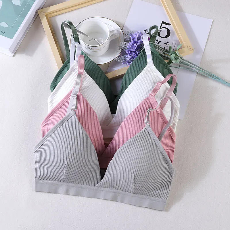 Description Picture 5 of itemWomen Yoga Sports Bras Triangle Cup Underwear Female Breathable Wrapped Tube Top Sexy Beauty Back Adjustable Sling Bra Vest