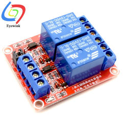 2 channel Relay Module 5V 12V 24V High and Low Level Trigger Relay Control With Optocoupler Two Way Relays DC 5 V 12 V 24 V Volt