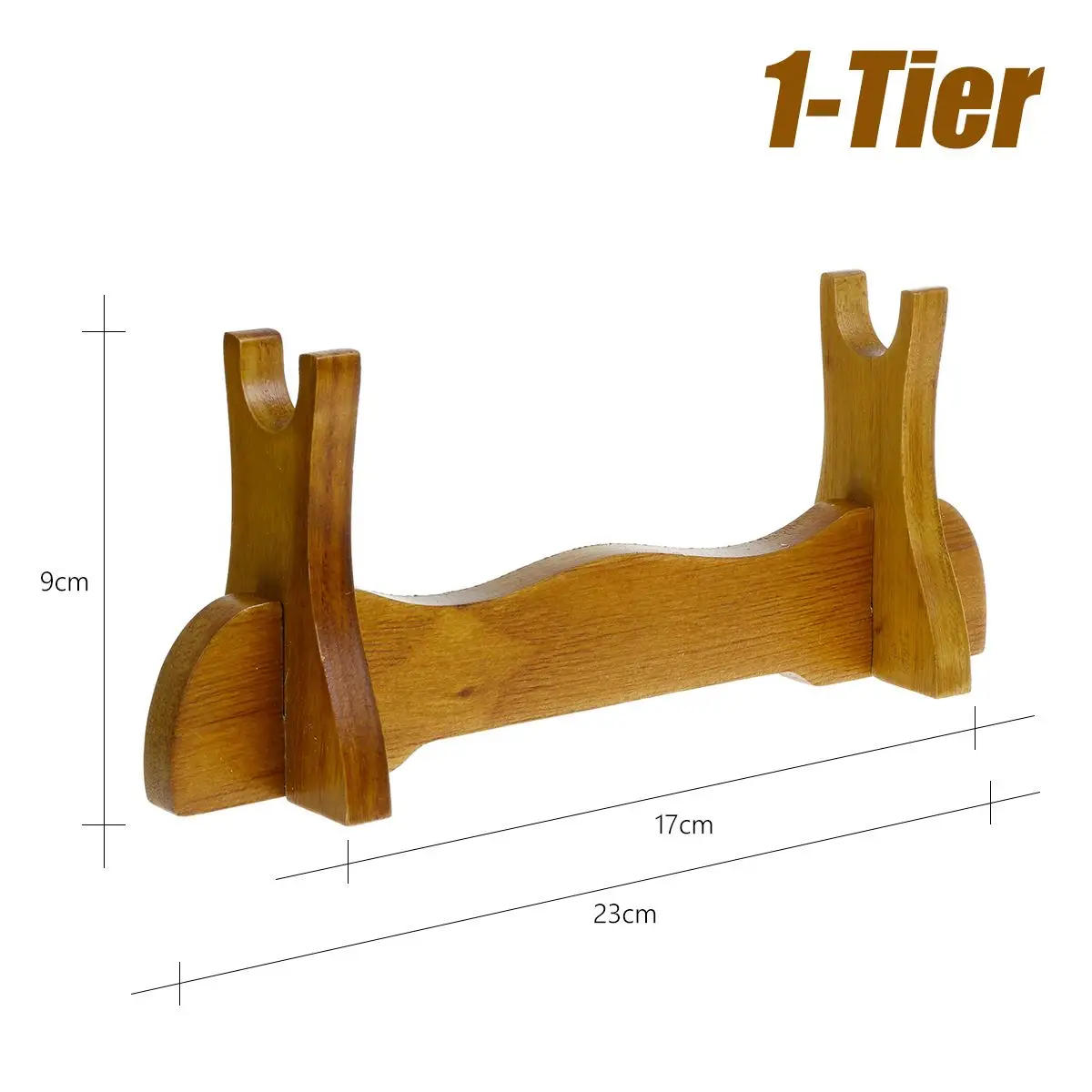 Description Picture 5 of item1/2/3/4 Tiers Universal Japanese Samurai Sword Wall Mount Solid Wood Rack Display Katana Holder Stand Bracket Home Decoration