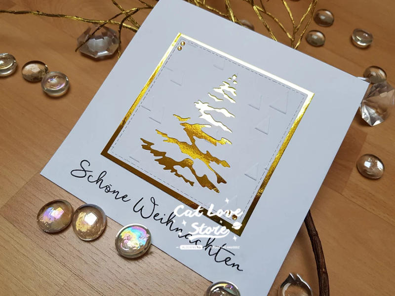 Description Picture 6 of itemChristmas Tree Metal Cutting Dies Scrapbooking Stencil Die Cuts Card Making DIY Decorative Craft Embossing New Dies For 2019