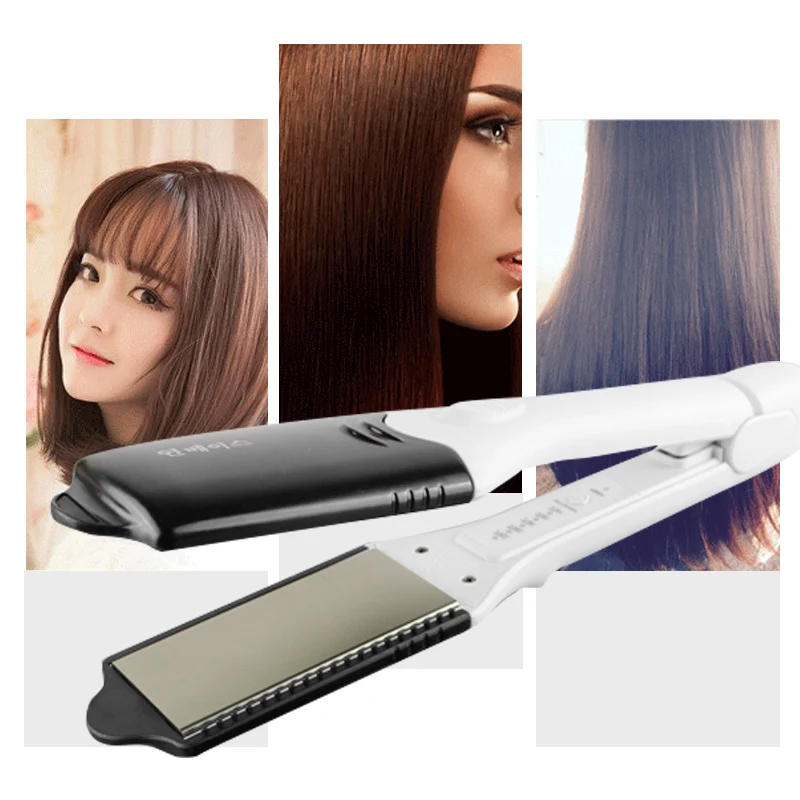 Description Picture 3 of itemProfessional 4 In 1 Hair Straightener Iron Waving Corrugated Chapinha Flat Irons Corrugation Hair Curler Iron Styling Tools