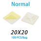 Normal 100pcs 20X20