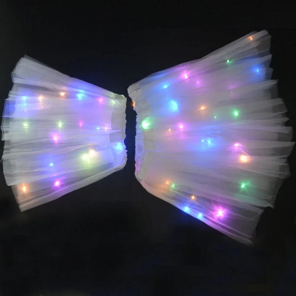 Description Picture 4 of itemWomen Girl LED Skirt Glow Light Up Tutu Tree Headband Gift Fairy Party Birthday Costume Navidad Wedding Festival Christmas