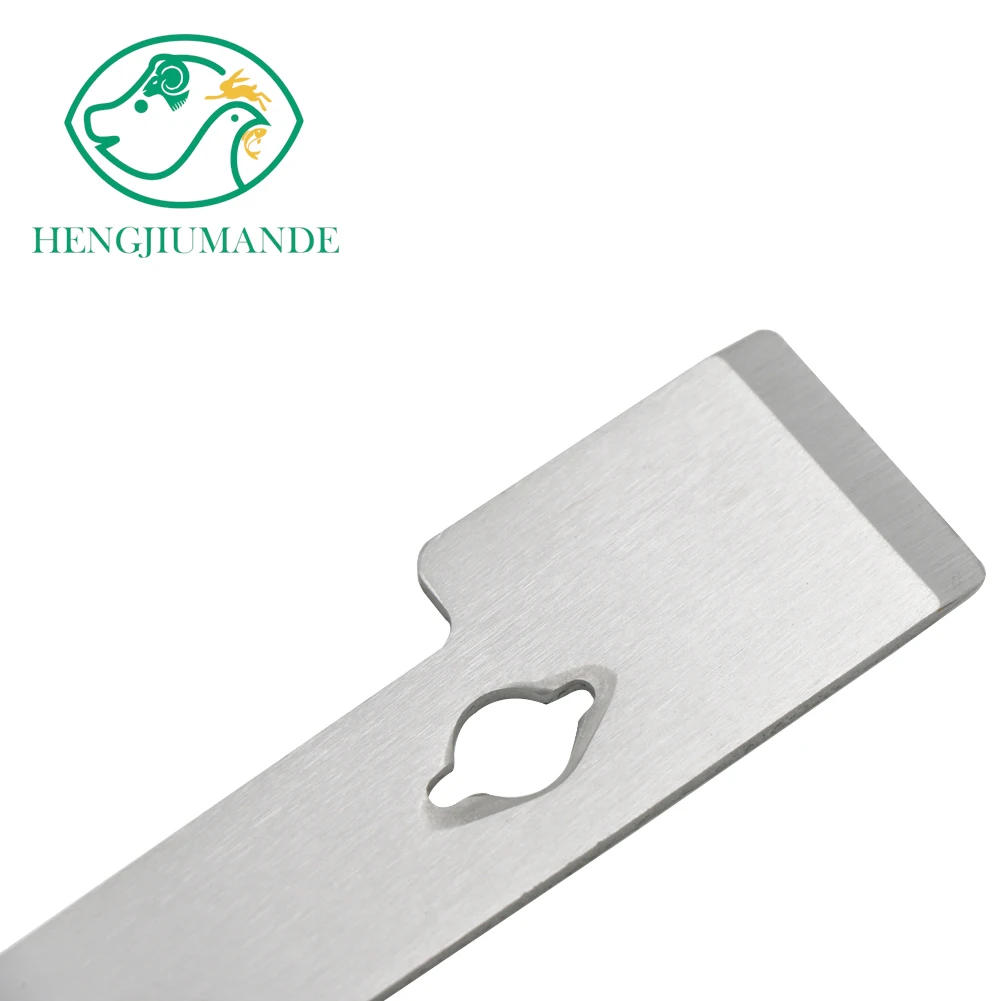 Description Picture 4 of item1 Pc Stainless Steel Bee Hive Uncapping Scraper Honey Fork Scraper Shovel Beekeeping Tool Honey Knife Beekeeping Equipment