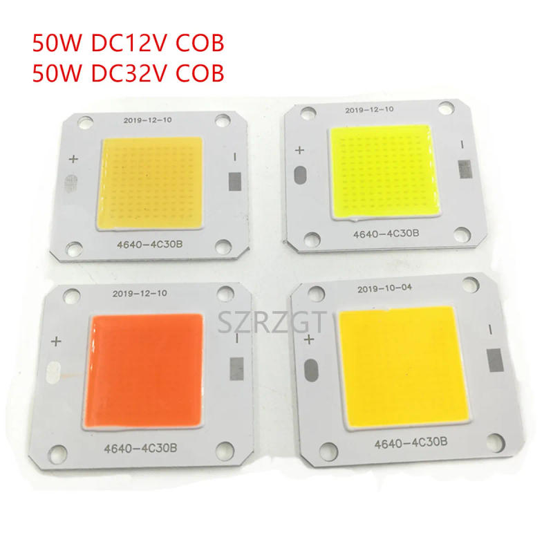 Description Picture 3 of itemDC12V 50W Cool white LED COB chip Integrated Smart IC Driver High Power 12V cob