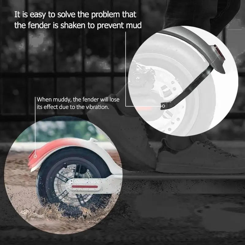 Description Picture 5 of itemElectric Scooter Back Fender Bracket Rear Mudguard Support Shockproof Bracket for Xiaomi Mijia M365/Pro Scooter Accessories