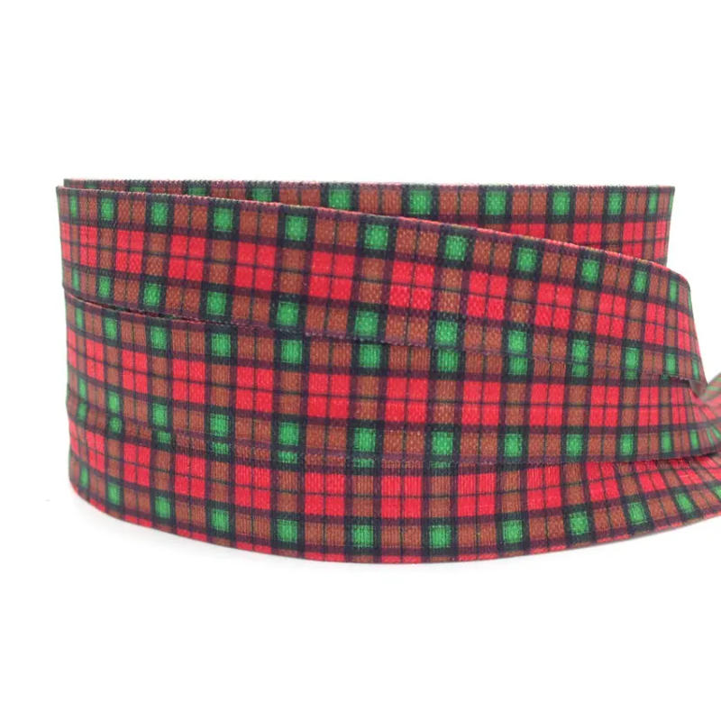 Description Picture 4 of item5Yard Christmas Gift Socks Deer Print Fold Over Elastic Band Sewing Tape Handmade Crafts Accessories DIY Baby Headband