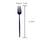 purple dinner fork