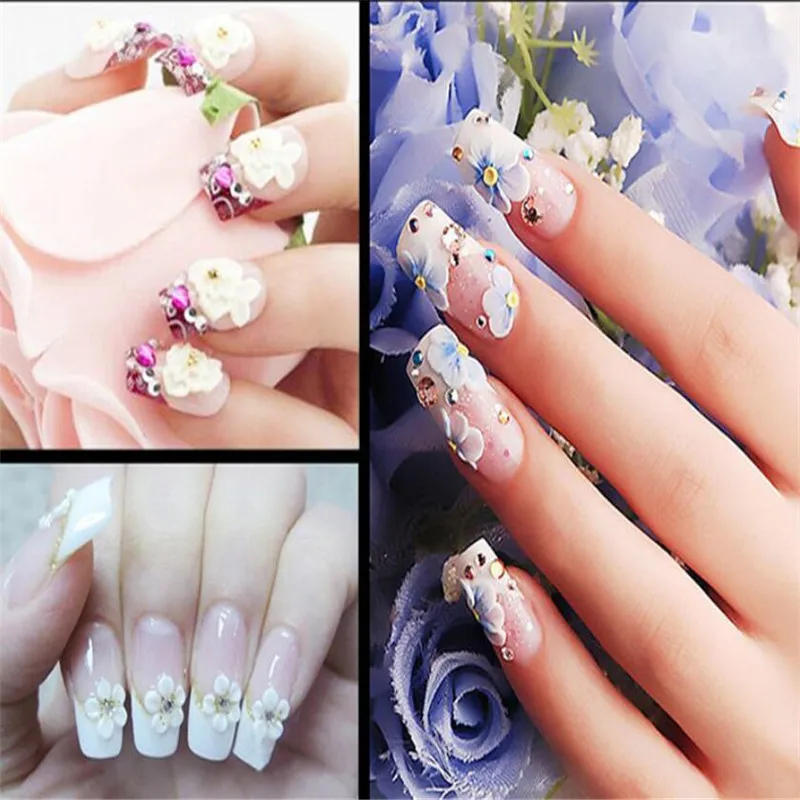 Description Picture 6 of item1 Pc Dual-ended 2 Ways Silicone Nail Art Sculpture Pen 3D Carving DIY Glitter Powder Liquid Manicure Dotting Pen Brush