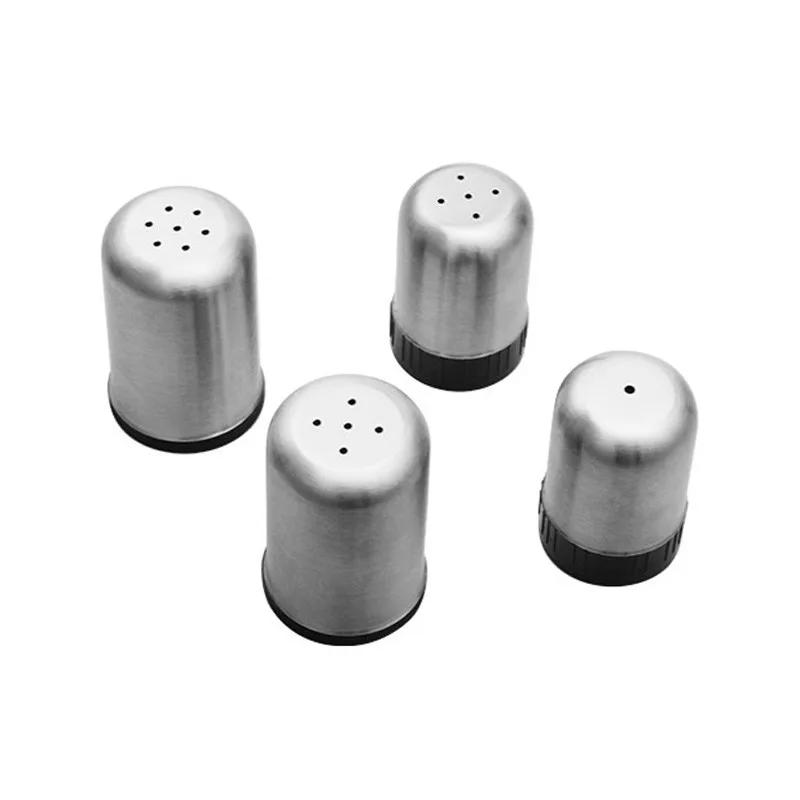Description Picture 4 of item300Pcs/Lot Stainless Steel Spice Jar Dredge Salt Sugar Spice Pepper Shaker Seasoning Multi-purpose Kitchen Tool