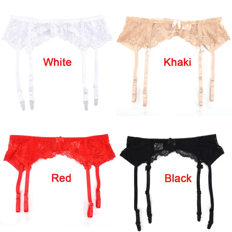 Description Picture 3 of itemGarters Suspenders Double Breasted Adjustable Waist Belt for Stockings Socks M and L Plus Size for Stockings